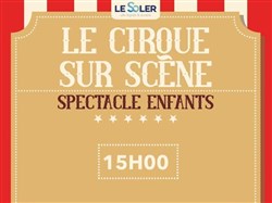 Affiche de Cirque sur scène