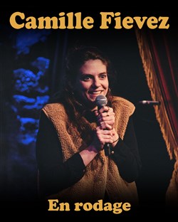 Affiche de Camille Fievez en rodage