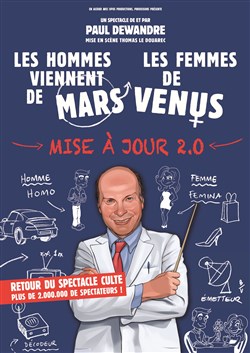 Affiche de Les hommes viennent de Mars, les femmes de Vénus
