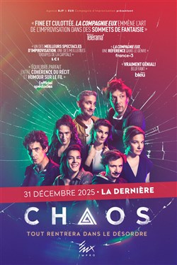 Affiche de Chaos | Par la compagnie d'Improvisation EUX