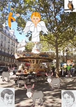 Affiche de Jeu de piste en autonomie : L'Ange de Pigalle | par Balade-toi