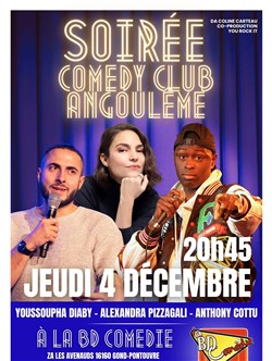 Affiche de Soirée Comedy Club Angoulême