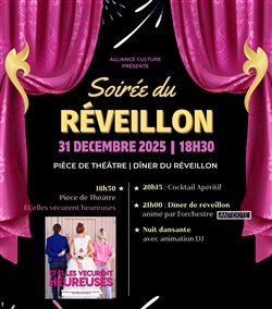 Affiche de Soirée du Réveillon à Montélimar | Dîner-spectacle