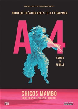 Affiche de A4 comme la feuille