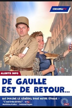 Affiche de De Gaulle est de retour