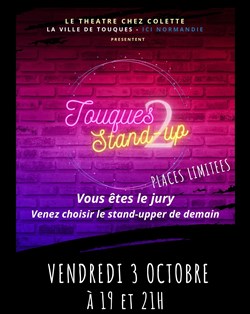 Affiche de Touques stand-up
