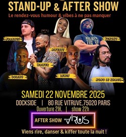 Affiche de Dockside Comedy Club Afro