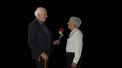 Affiche de Le vieil homme et l'amour