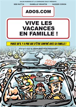 Affiche de Ados.com : Vive les vacances en famille !