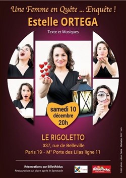 Affiche de Estelle Ortega dans Une femme en Quête... enquête !