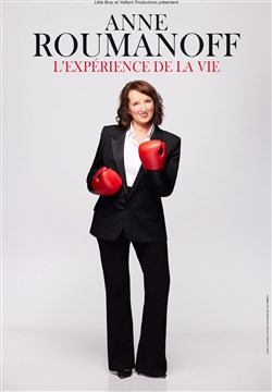 Affiche de Anne Roumanoff dans L'expérience de la vie