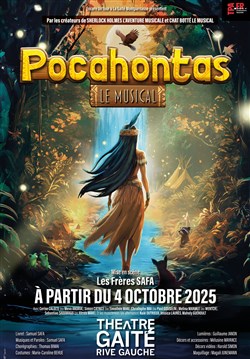 Affiche de Pocahontas, le musical