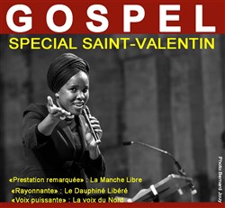 Affiche de Gospel spécial Saint-Valentin