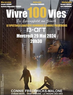 Affiche de Vivre cent vies, de Springfield | Au Zénith