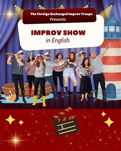 Affiche de The Improv Show in English, by Foreign Exchanged