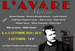 Affiche de L'Avare