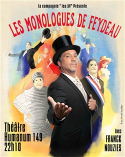 Affiche de Les Monologues de Feydeau