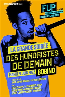 Affiche de La grande soirée des humoristes de demain | FUP 7ème édition