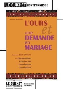 Affiche de L'Ours et Une demande en mariage