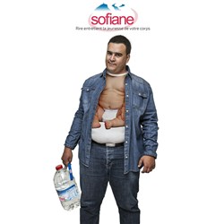 Affiche de Sofiane dans Rire entretient la jeunesse de votre corps