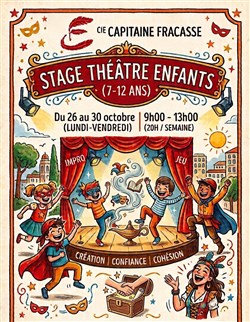 Affiche de Stage Théâtre enfants