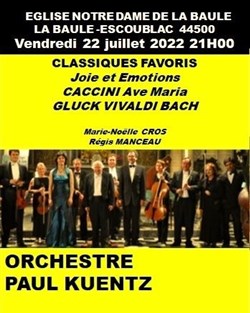 Affiche de Paul Kuentz : Classiques favoris | La Baule-Escoublac