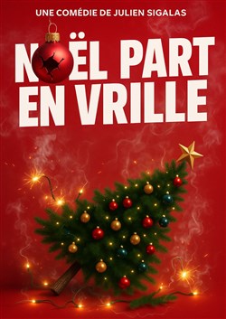 Affiche de Noël part en vrille
