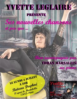 Affiche de Yvette Leglaire présente ses nouvelles chansons et pas que...
