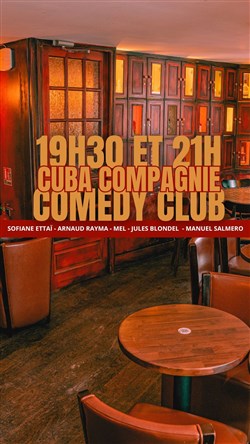 Affiche de Cuba Compagnie Comedy Club