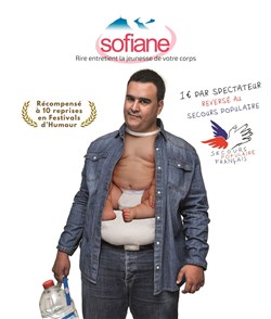 Affiche de Sofiane Ettaï dans Rire entretient la jeunesse de votre corps