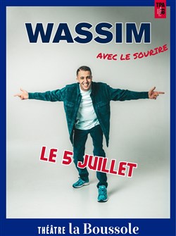 Affiche de Wassim avec le sourire