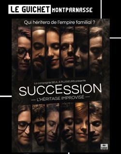 Affiche de Succession : L'héritage improvisé