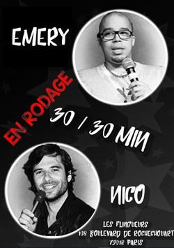 Affiche de Emery et Nico en rodage