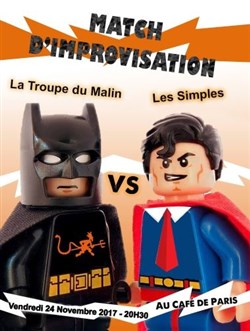 Affiche de Match Les Simples VS La Troupe des Malins