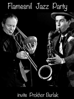 Affiche de Flamesnil Jazz Party invite Prokhor Burlak