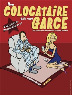 Affiche de Mon colocataire est une garce