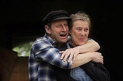 Affiche de Alphonse et Zulma dans Y'a jamais rin qui va ! (mais tout s'arrinche à la fin...)