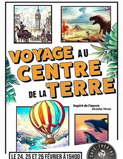 Affiche de Voyage au Centre de la Terre
