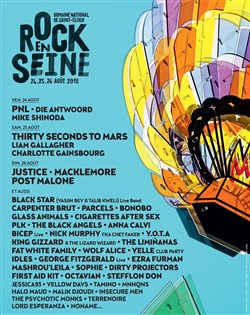 Affiche de Rock en seine : Pass Dimanche