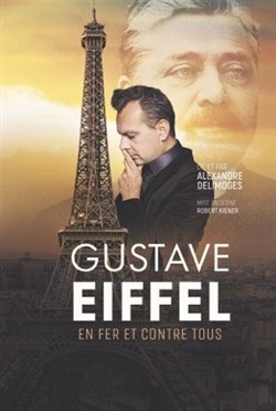 Affiche de Gustave Eiffel, en fer et contre tous