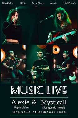 Affiche de Music Live : Alexie & MystiCall