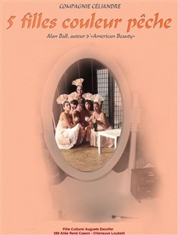 Affiche de Cinq filles couleur pêche