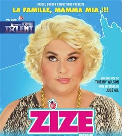 Affiche de Zize dans La famille Mamma Mia