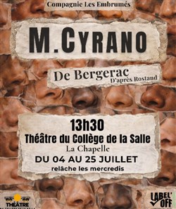 Affiche de M.Cyrano de Bergerac