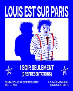 Affiche de Louis est sur Paris