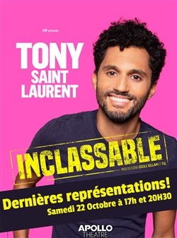 Affiche de Tony Saint Laurent dans Inclassable