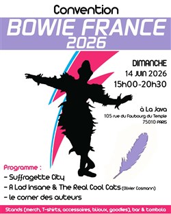 Affiche de Convention Bowie France 2026