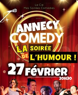 Affiche de Annecy Comedy : la soirée de l'humour