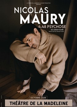 Affiche de Nicolas Maury - 4.48 Psychose de Sarah Kane