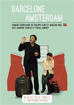 Affiche de Barcelone Amsterdam
